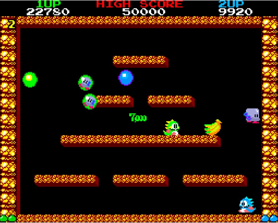 Bubble Bobble.