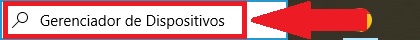 É preciso digitar "Gerenciador de Dispositivos" para que o recursos seja encontrado pelo Windows