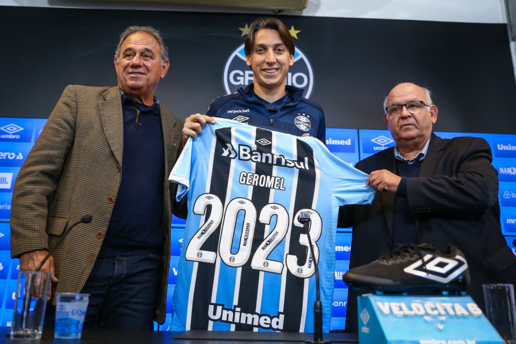 Geromel jogou apenas sete vezes em 2023 - Lucas Uebel/Grêmio FBPA