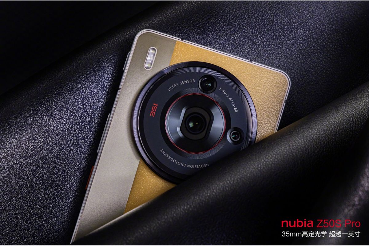 Imagem de divulgação do Nubia Z50S Pro