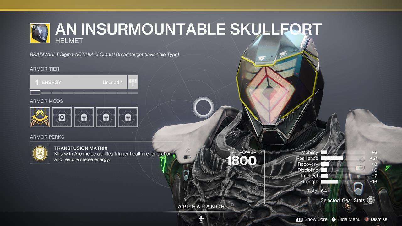 An Insurmountable Skullfort