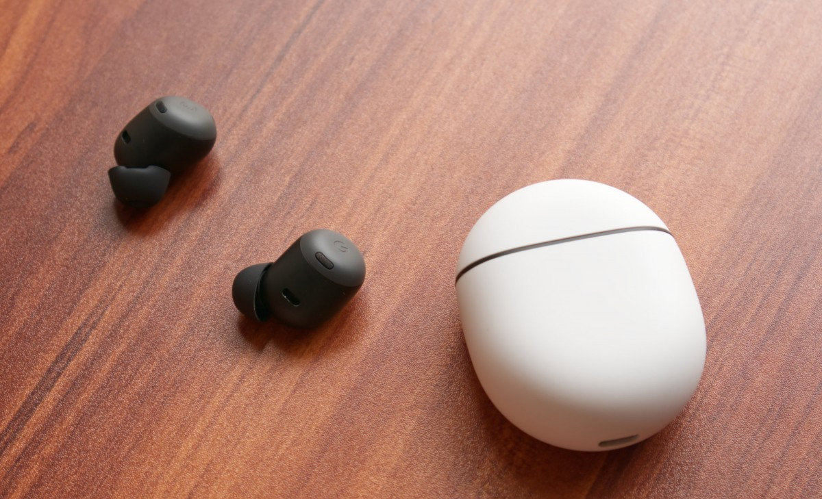 Fones Pixel Buds Pro e estojo