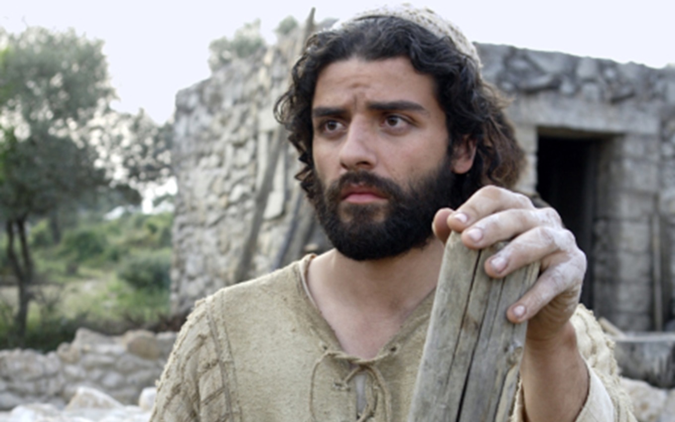 Oscar Isaac em cena de Jesus - A História do Nascimento