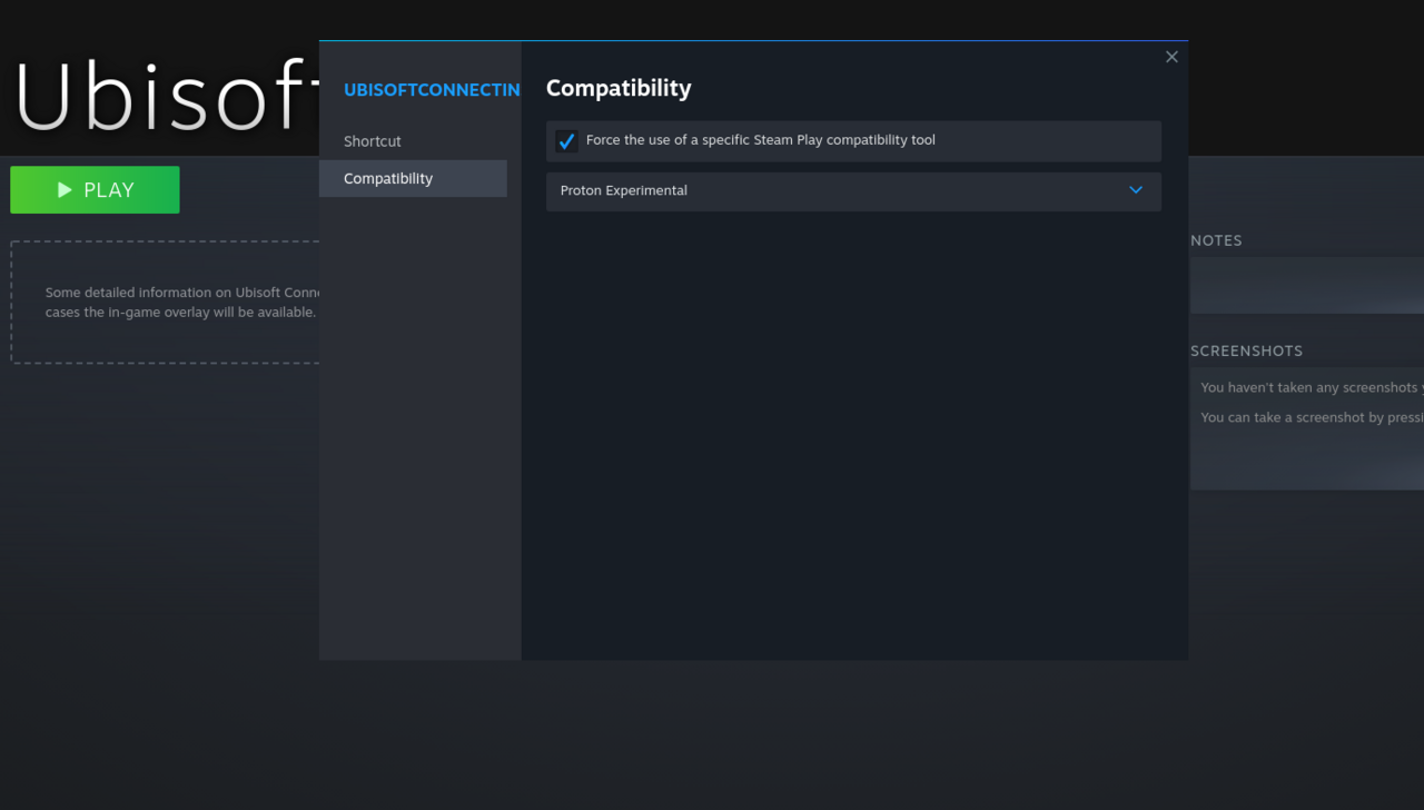 Use Steam Play compatibility tool to run the installer