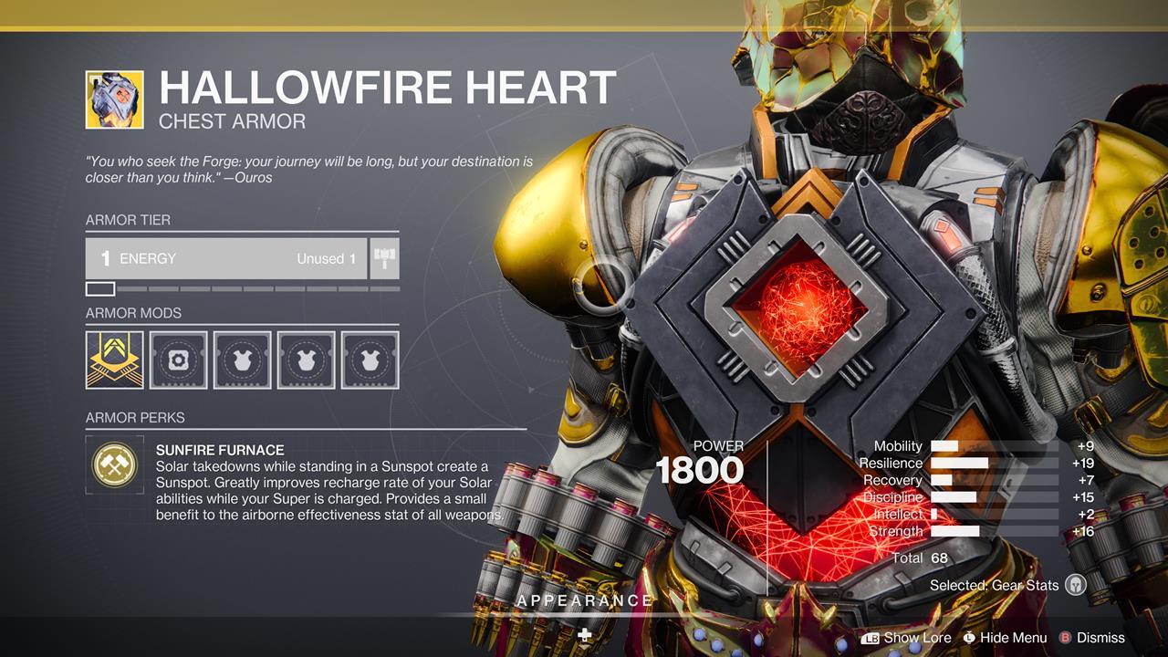 Hallowfire Heart