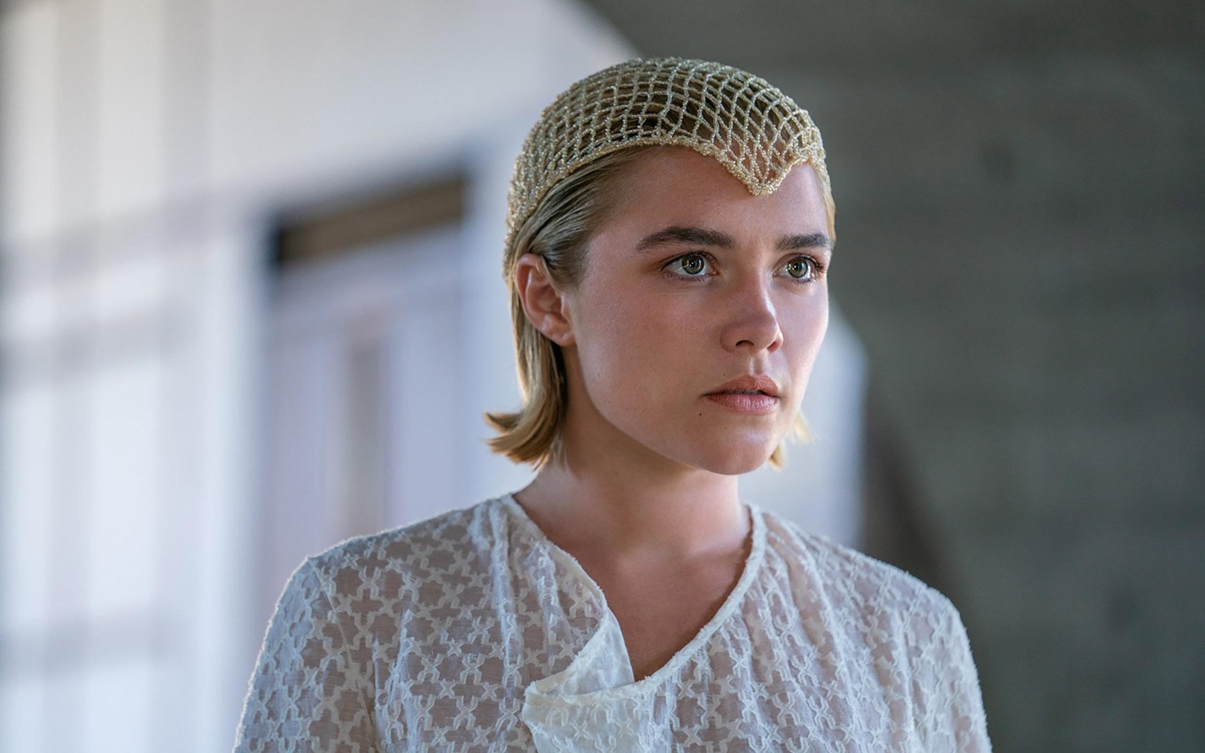 Florence Pugh em cena de Duna 2