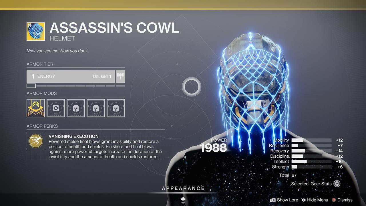 Assassin's Cowl