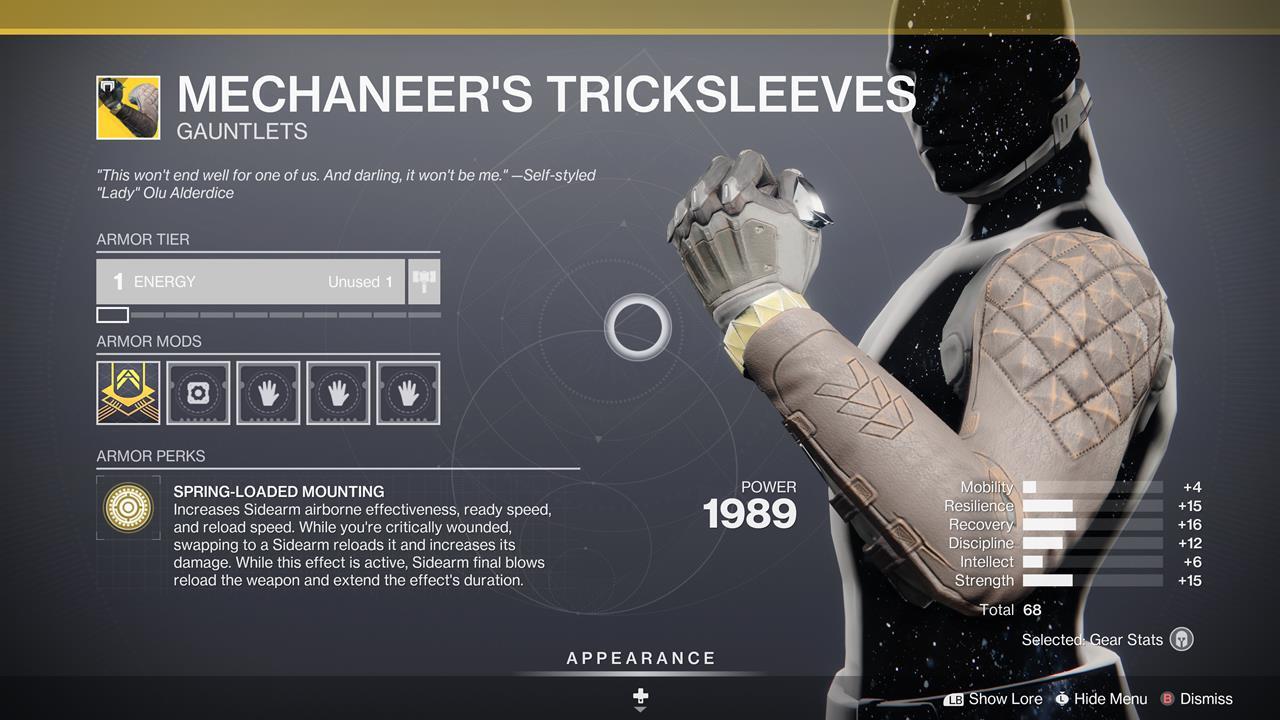 Mechaneer's Tricksleeves