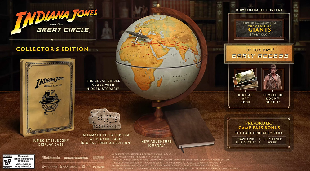 Indiana Jones and the Great Circle Collector's Edition