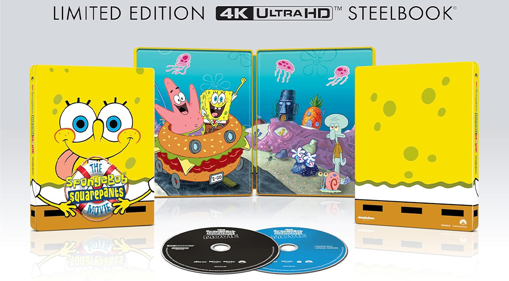 SpongeBob Squarepants: The Movie 4K Steelbook Edition