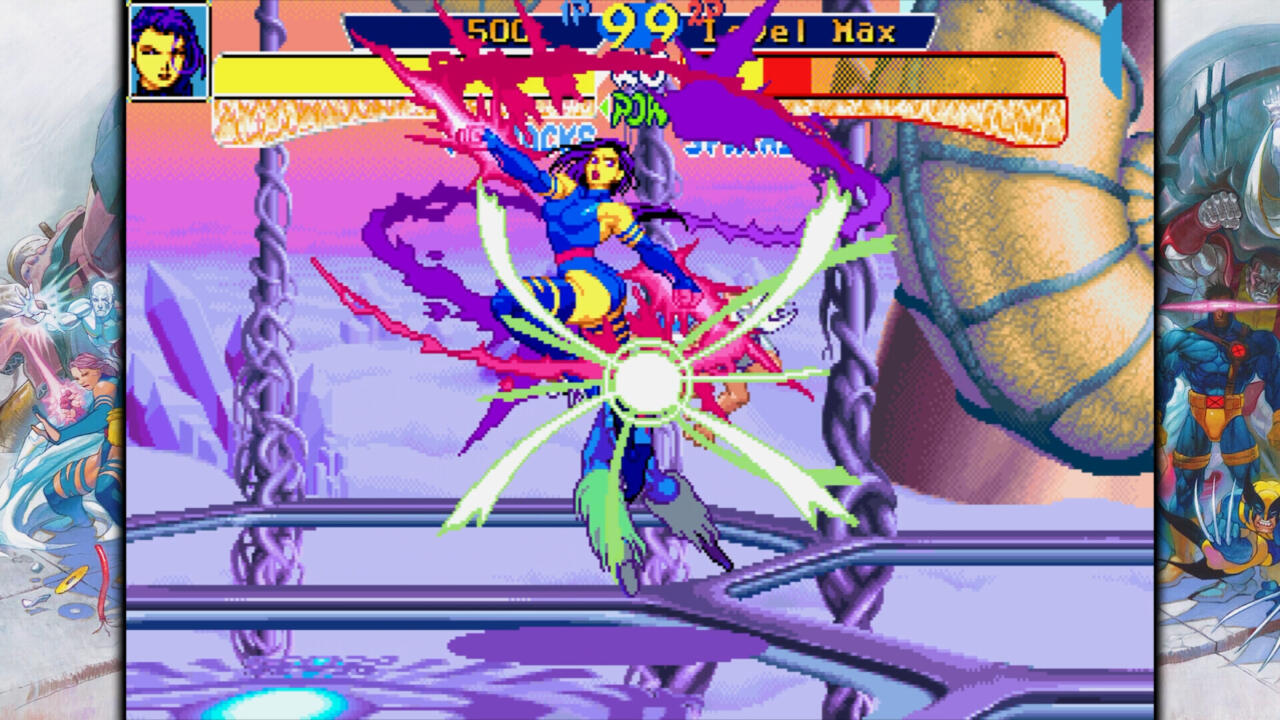 Some of these games were fans' first introduction to certain Marvel characters, like Psylocke.