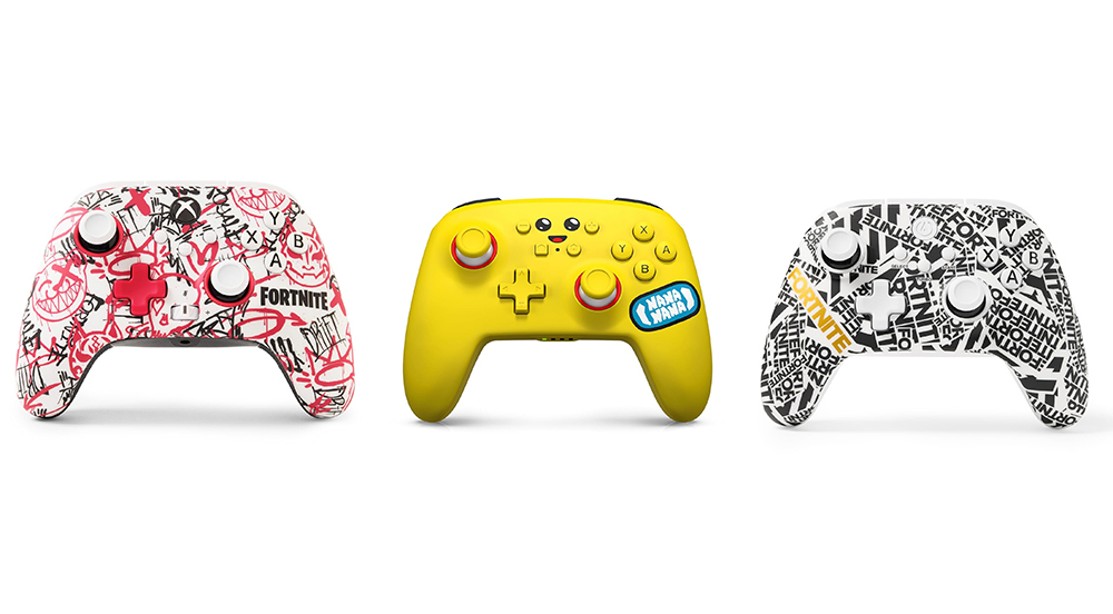 PowerA's official Fortnite edition controllers