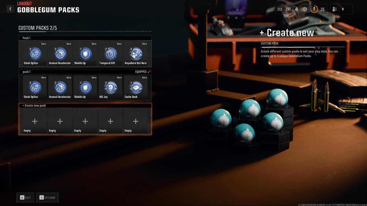 Systems like GobbleGum packs and Augments give you ways of customizing your approach to Zombies.