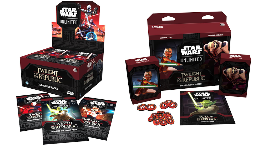 Star Wars: Unlimited TCG - Twilight of the Republic launched this month.