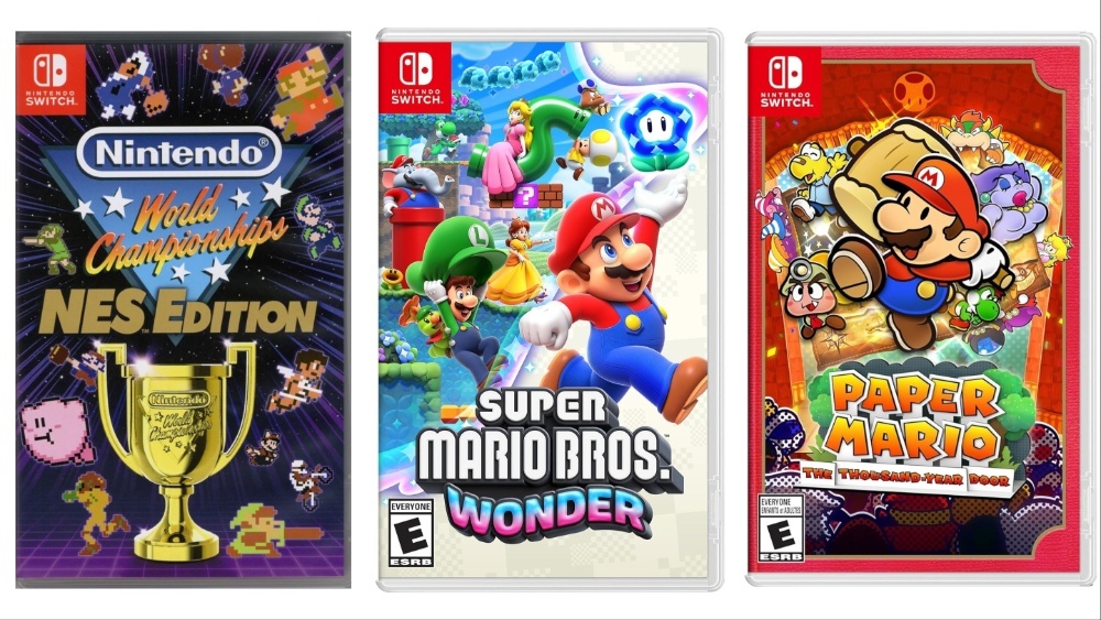 Nintendo World Championships, Super Mario Bros. Wonder, and Paper Mario: The Thousand-Year Door